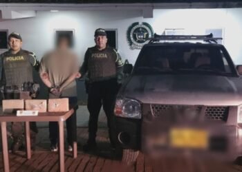 Incautan droga encaletada en el platón de una camioneta en la vía Castilla