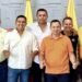 Concejales aliados acompañan al alcalde Bermúdez en su primer día de despacho