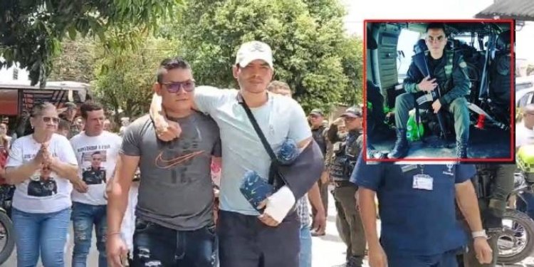 «Yo creo que son las oraciones de mis padres, de mi mujer, de mi familia, los que me salvado”, patrullero tolimense sobreviviente