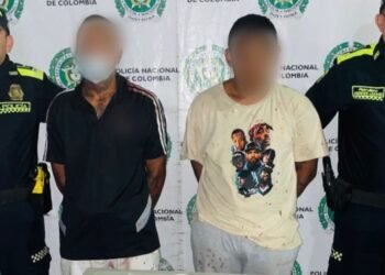 Capturados dos hombres quienes se agredían mutuamente