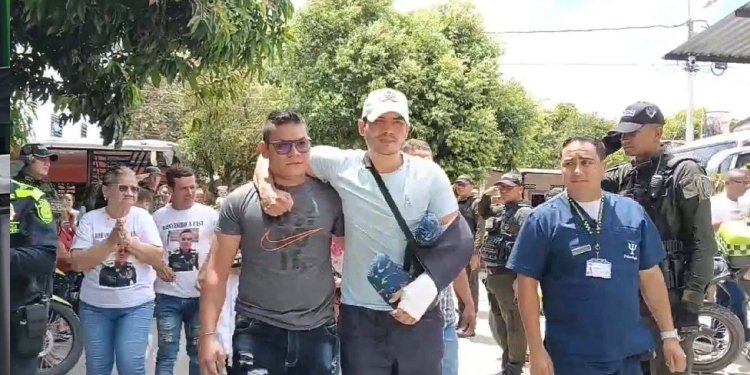 Sobreviviente del ataque en Amalfi regresó a Chicoral y fue recibido como un héroe