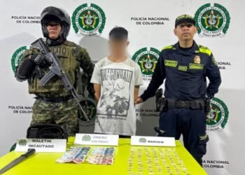 Capturaron a alias ‘Lágrimas’ con estupefacientes, dinero y hasta un machete