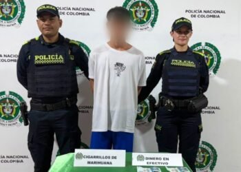 Cayó alias ‘El Mono’ con marihuana y dinero en efectivo