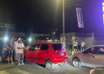 Conductores de plataformas bloquean nuevamente la calle 60 en Ibagué