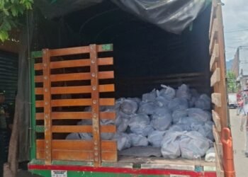 En Melgar Incautaron camión con 250 mercados