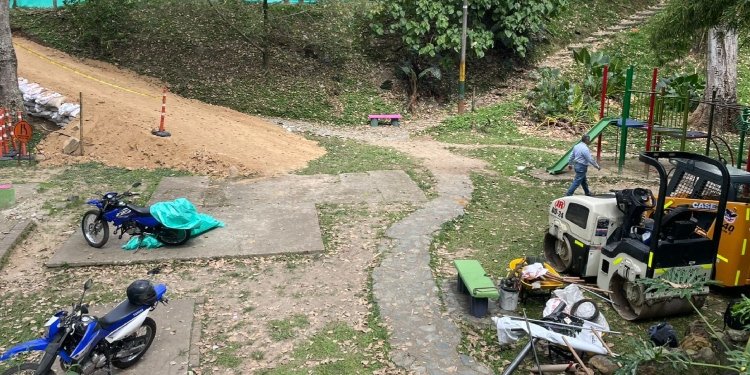 Obras del Parque Centenario se adelantan en las zonas uno y tres