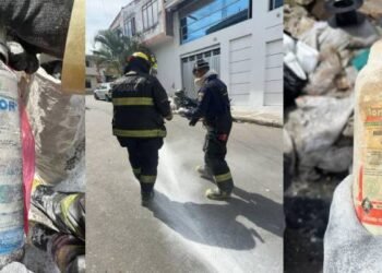 Bomberos de Ibagué atendieron emergencia por materiales peligrosos 