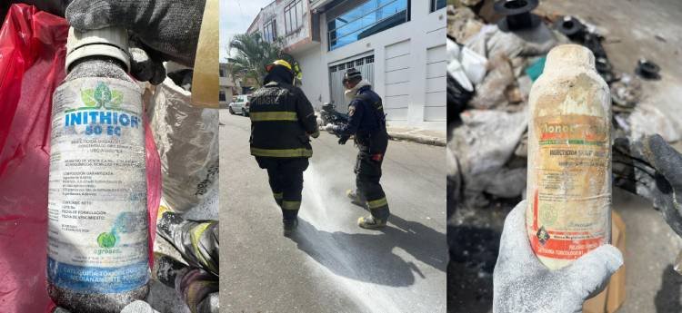 Bomberos de Ibagué atendieron emergencia por materiales peligrosos 