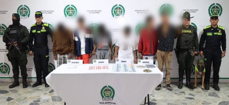 Desarticulada organización ‘Los Espectros’ que se dedicaría a la venta de estupefacientes