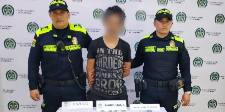 Capturado sujeto, cuando presuntamente expendía estupefacientes