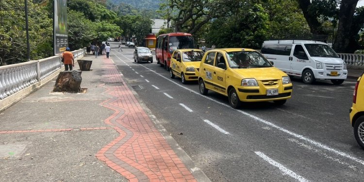 Ciudadano que pintó ciclorruta en la calle 10 de Ibagué no tiene autorización