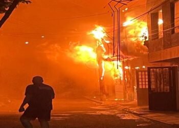 Incendio afectó a cuatro viviendas en el barrio Antonio Nariño de Ibagué