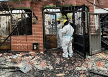 Autoridades realizan valoración técnica para establecer las causas del incendio en el barrio Antonio Nariño