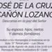 Este viernes exequias del comerciante José De La Cruz Cañón, JC