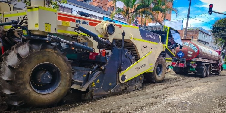Setp asegura que trabaja con maquinaria de última tecnología en la rehabilitación en Quinta entre calles 10 y 15