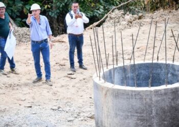 Construcción del colector Puente Tierra de Chaparral supera el 50% de avance