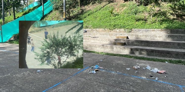 Denuncian a club deportivo por malos hábitos de limpieza tras entrenamientos en el Parque Centenario