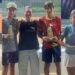 Tenistas tolimenses brillan en el Torneo Nacional Grado 4 realizado en el Complejo de Raquetas, con campeones en sencillos y dobles