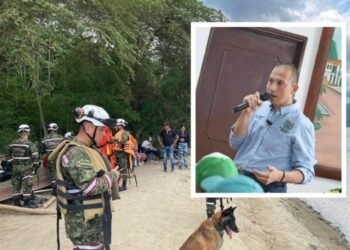 “A pesar de la fuerte lluvia, no pararemos de buscarlo” alcalde de Ambalema Marco Tulio Velásquez