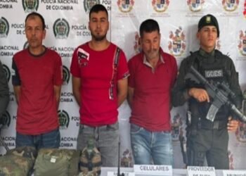 Enviados a la cárcel presuntos integrantes del ‘Frente 57’ de las disidencias de las Farc