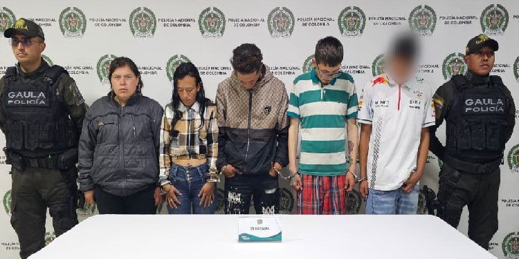 Capturados cinco presuntos integrantes de ‘Los Lobos’ dedicada a la extorsión 