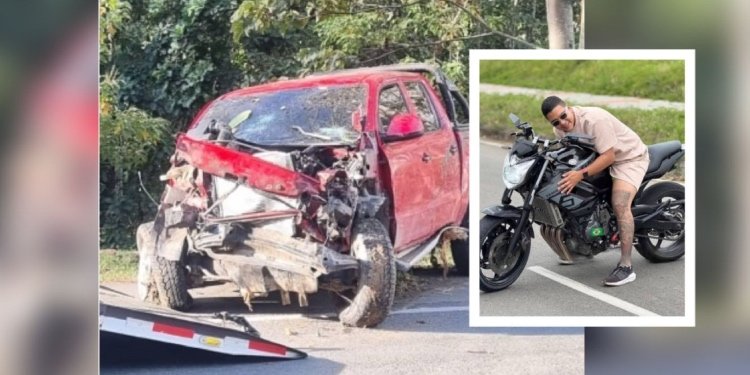 Murió entrenador de BMX en fuerte accidente de tránsito en La Variante de Ibagué