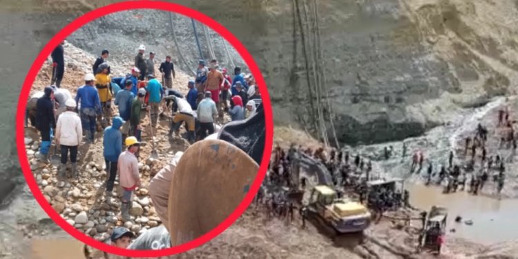 Una persona muerta deja deslizamiento en una mina de oro en Ataco