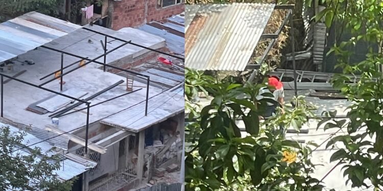 Denuncian construcción civil ilegal en el Hueco de Belén mientras el delito y droga campan en la zona