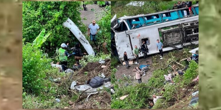 Tragedia en el alto de la Linea: Bus con hinchas del Pereira cayó a un abismo