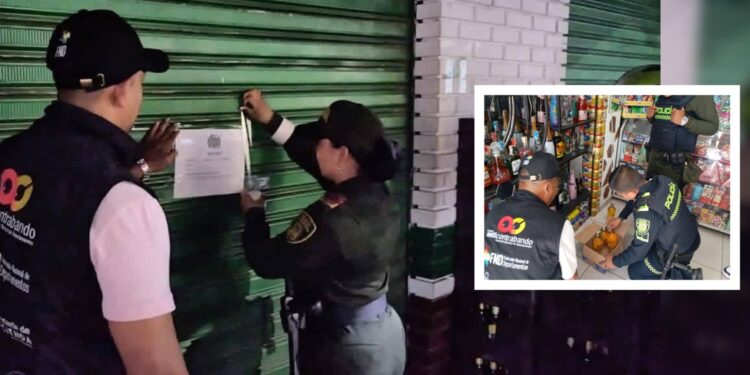 Sellaron bar en Palocabildo, por comercializar licor de contrabando