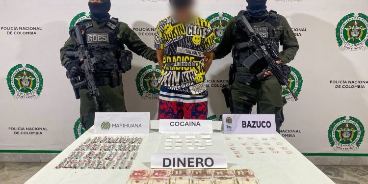 Sorprendido en el ‘Planchón’, presuntamente expendiendo estupefacientes