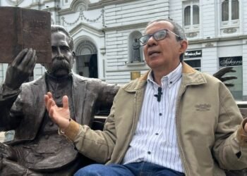 Obra en homenaje a Jorge Isaacs, una creación del Maestro Enrique Saldaña