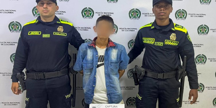 Capturado presunto expendedor de estupefacientes en el barrio Chicó