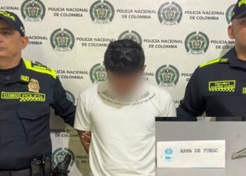 Capturado sujeto con un arma de fuego en sin permiso