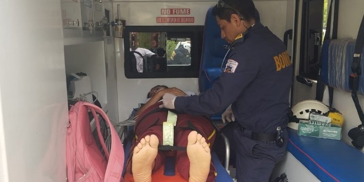 Siete personas heridas por caída de un puente en la vereda La Alcancía de Líbano