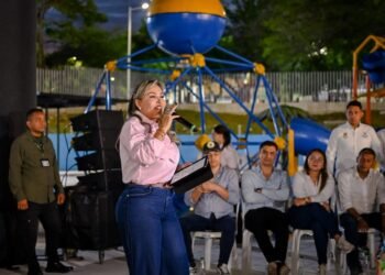 Alcaldesa Johana Aranda entregó las obras del nuevo Parque Acuático de Ibagué