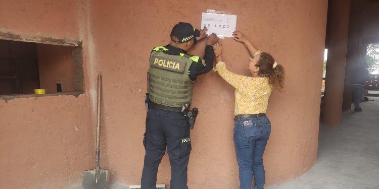 Sellada construcción en el sector de Mirolindo por falta de licencia