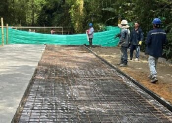 Según el Secretario de Infraestructura el avance cercano de las obras del Parque Centenario alcanza el 40%