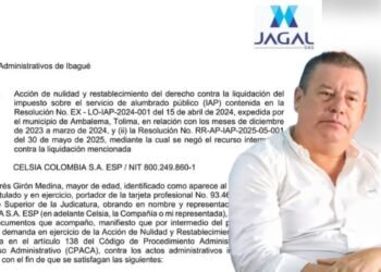Escándalo en Ambalema: exalcalde Chacón señalado por contrato de alumbrado público