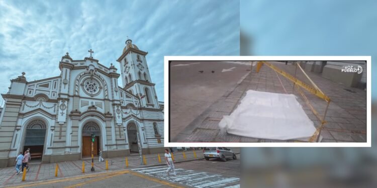 Feligreses denuncian instalación de monumento frente a la Catedral de Ibagué