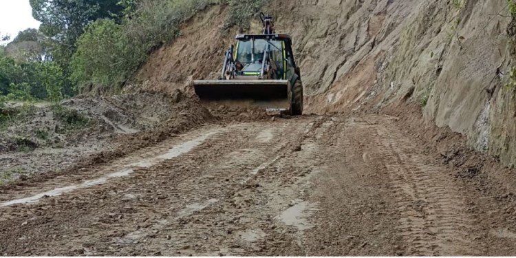 Pese a las lluvias, se mantiene la transitabilidad en las vías en zona rural de Ibagué