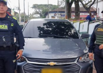 Policía de Ibagué recuperó vehículo que fue hurtado en El Espinal
