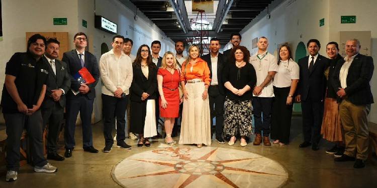 Alcaldesa Johana Aranda recibió a embajadores y diplomáticos de 7 países en la Semana Internacional