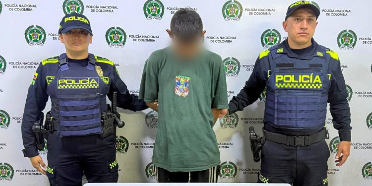 Capturado presunto expendedor de estupefacientes en el barrio Chicó