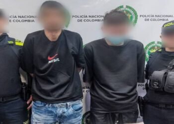 Capturados sujetos señalados de cometer un hurto con arma traumática