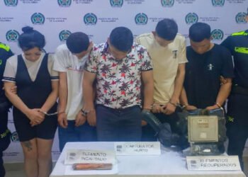 Capturados presuntos ladrones de autopartes