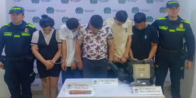 Capturados presuntos ladrones de autopartes