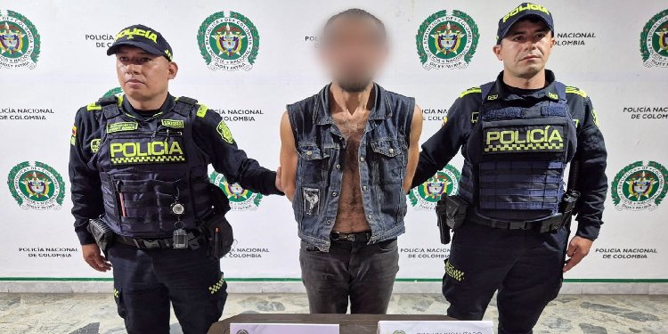 Alias ‘El Rolo’ fue sorprendido, cuando pretendía vender estupefacientes