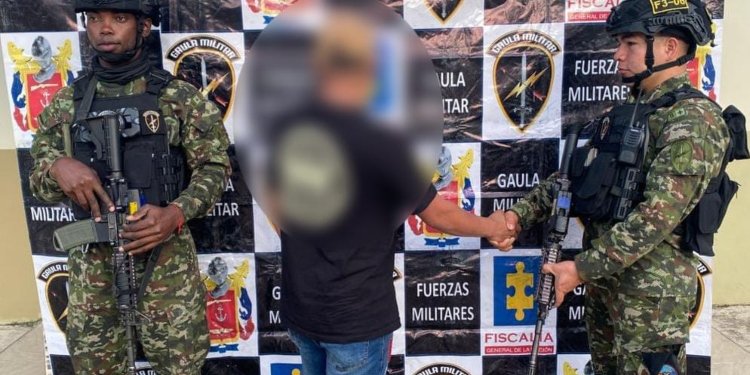 Tercer cabecilla de la Ismael Ruiz de las disidencias en Tolima se entregó al GAULA