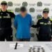 Joven fue detenido con droga y un proveedor de un arma de fuego en Espinal